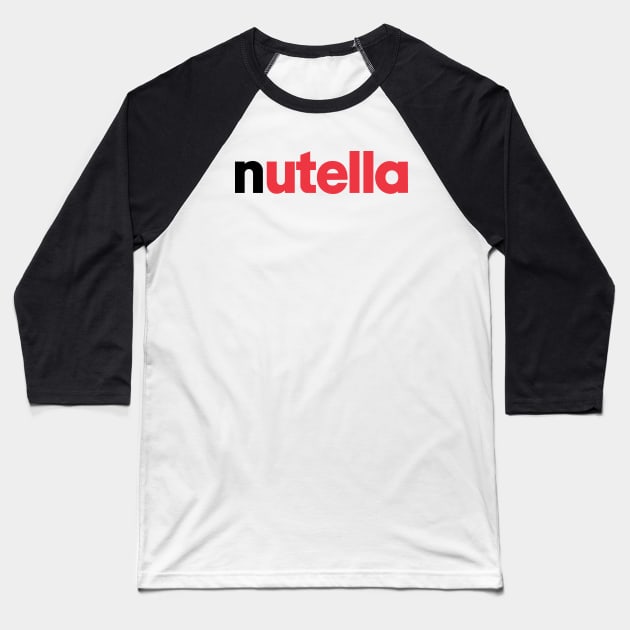 Nutella Baseball T-Shirt by Estudio3e